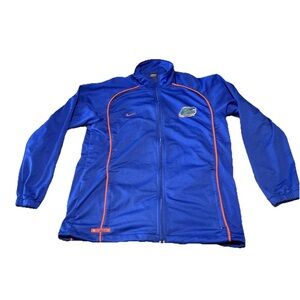 Nike Florida Gators Royal Blue Jacket with Orange Trim Team Nike Size: Medium